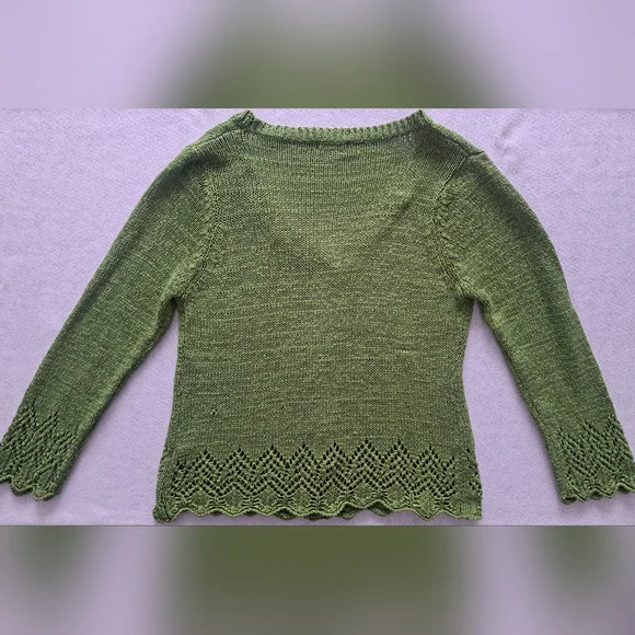 BCBGMaxAzria Forest Green Women's Cardigan - Picture 4 of 14